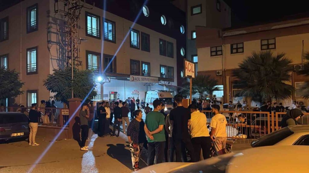 Osmaniye’de düğünde kavga meydana geldi