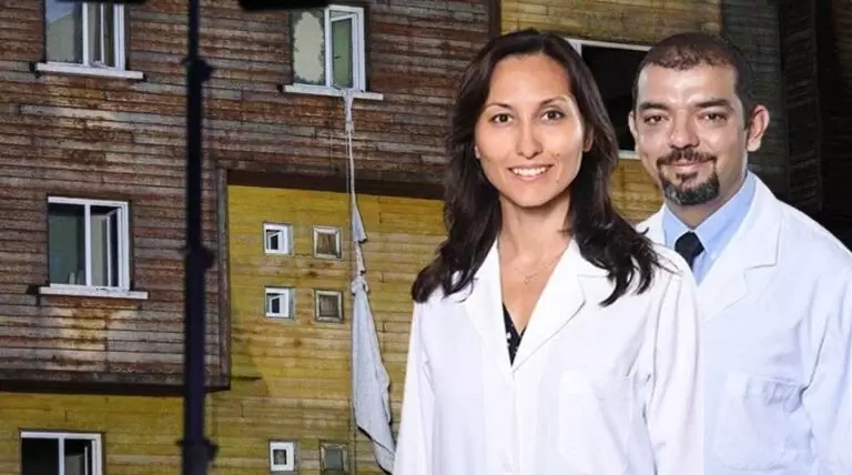 Yangında doktorumuzun inanılmaz çabası