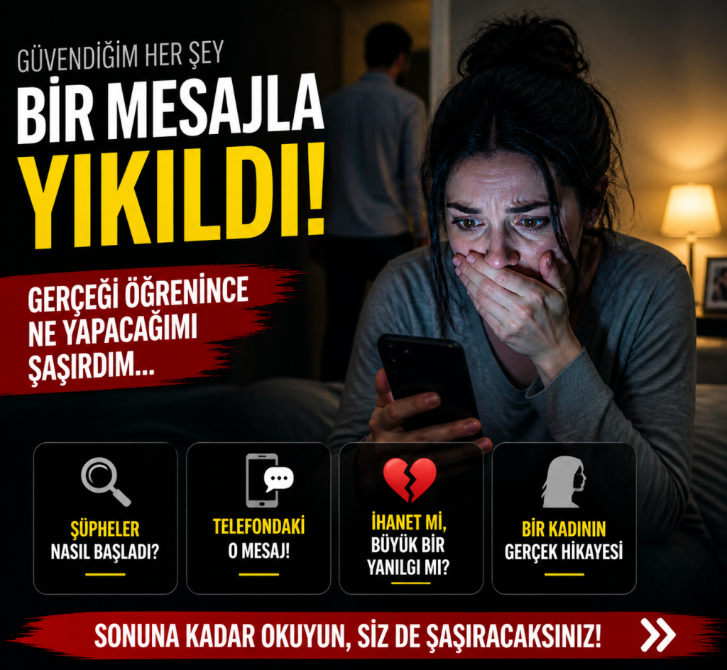 “O An! Cep Telefonunda Yaptığım Keşif Beni Şoke Etti”