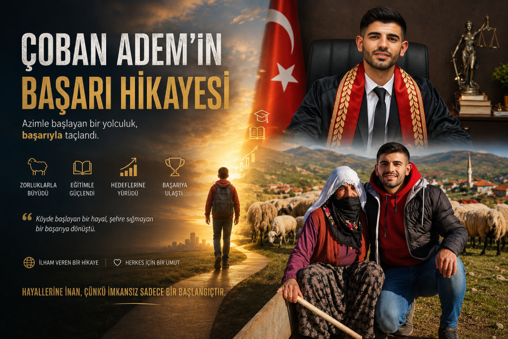 Çoban Adem’in başarı hikayesi