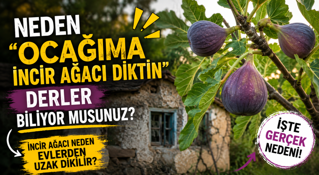 Neden “Ocağıma İncir Ağacı Diktin” Denir?
