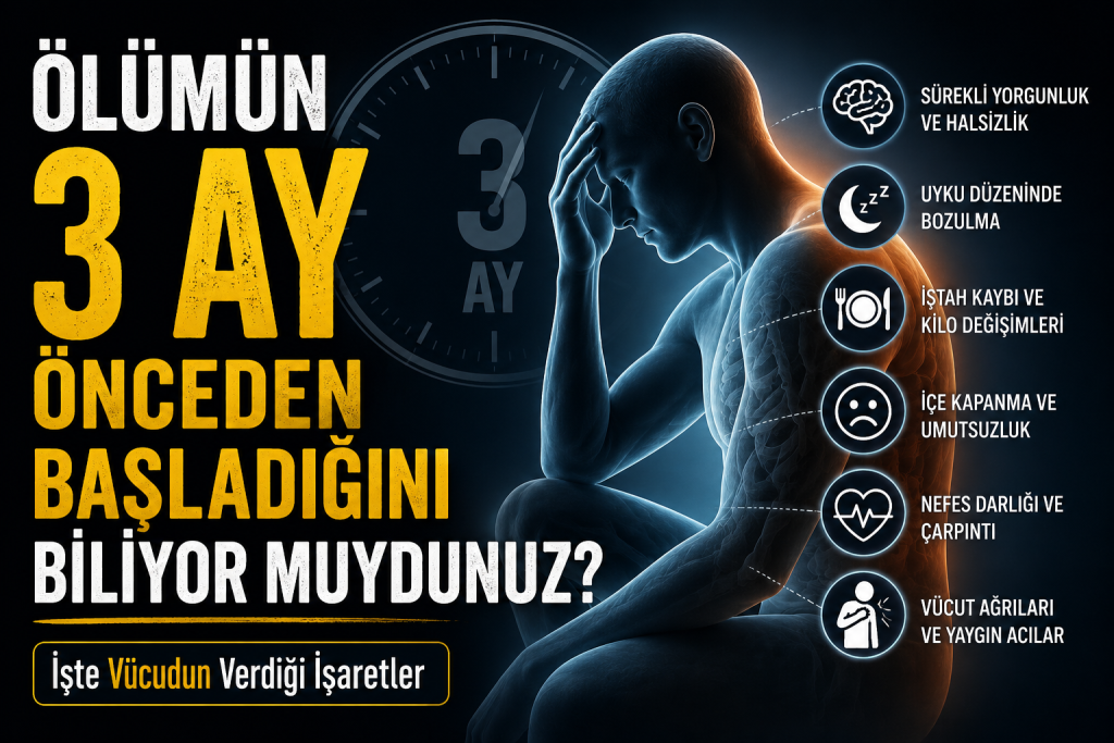 Ölümün 3 Ay Önceden Başladığını Biliyor muydunuz? İşte Vücudun Verdiği İşaretler