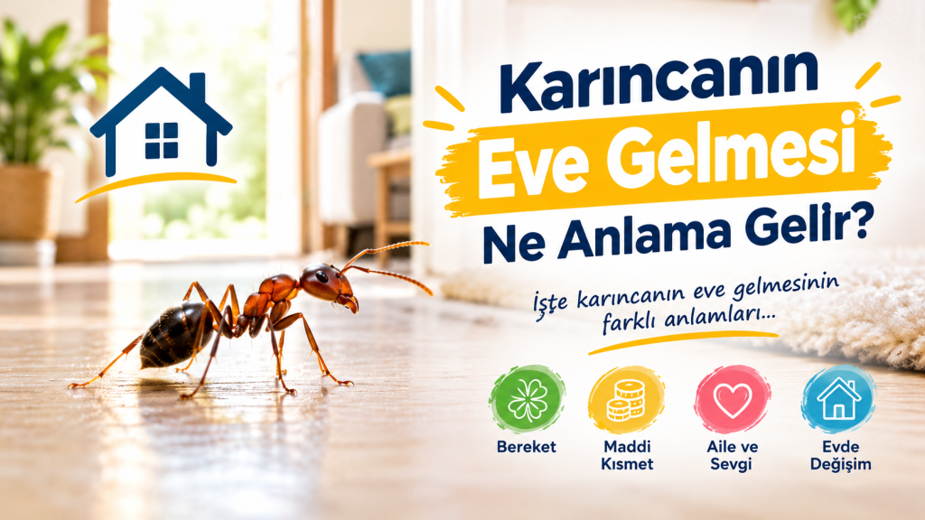Karıncanın Eve Girmesi Bereket Getirir mi?
